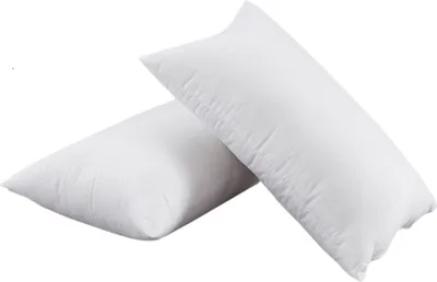 Produktbild von CANDeal 2 Stuck Kissen, 100% PP-Baumwolle, 35x55 cm, Weiß