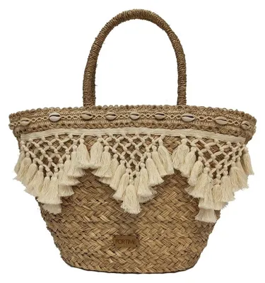Image de Sac de plage pour femmes, dimensions : 29 x 21 x 29 cm