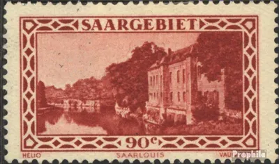 Produktbild von Briefmarken Saarland 1932 Mi 160 (kompl.Ausg.) mit Falz Landschaftsbilder (VIII)