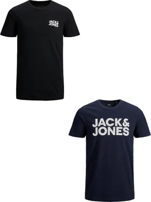 Produktbild von 2er Pack T-Shirt Plus Size Rundhals Kurzarm Shirt Übergrößen  |