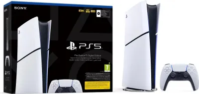 Image de Console de jeux Sony PlayStation Digital Slim à châssis électronique