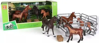 Zdjęcie produktu dla Konie z zagrodą