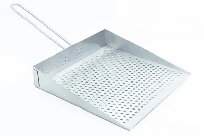 Produktbild von Hecht International 204270119-HE Edelstahl Grillplatte mit abnehmbarem Griff