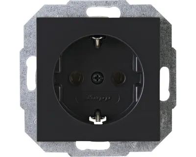 Produktbild von Kopp 949315555 Steckdose Athenis 55 anthrazit