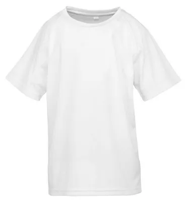 Produktbild von Spiro Impact Kinder Junior Performance Aircool T-Shirt FK836 (104) (Weiß)