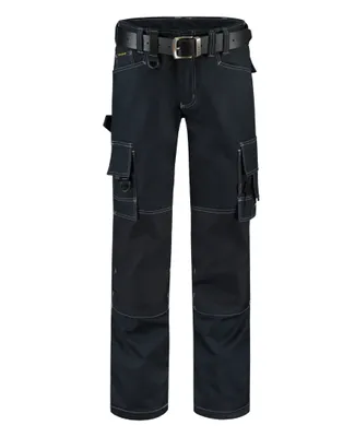 Zdjęcie produktu dla Cordura Canvas Spodnie robocze unisex, Kolor: Granatowy, ROZMIAR: 46