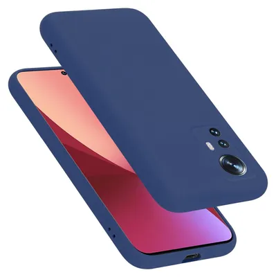 Obrázek produktu pro Cadorabo Protective Case for Xiaomi 12 / 12X Blue Pouzdro na mobilní telefon TPU Etui