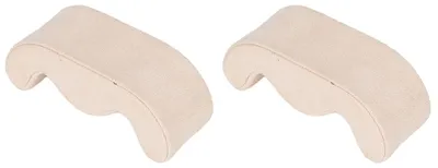 Produktbild von x Uhrenkissen, Accessoires, kleines Kissen, Schaumstoff-Uhrenhalter, Armbandhalter, Hochzeitskissen für Ringe, Schmuck, Uhren, Armbänder, Uhr, Display, EVA, Beige