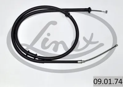 Produktbild von LINEX Handbremsseil 09.01.74 Rechts für FIAT QUBO (225) 1695/1442mm