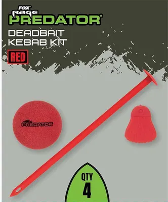 Obrázek produktu pro FOX Rage Predator Deadbait Kebab Kit Red