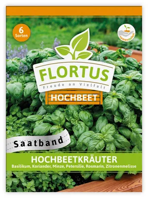 Artikelbild 1 von 'Hochbeetkräuter (Saatband)' aus der Kategorie Saatbänder & Saatplatten
