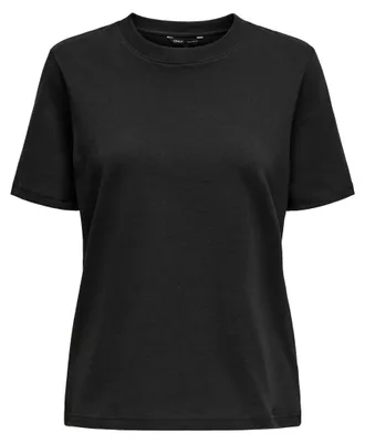 Zdjęcie produktu dla T-shirt damskie Onlmonja, model JRS Noos, krótkie rękawy, dekolt okrągły, kolor: naturalny