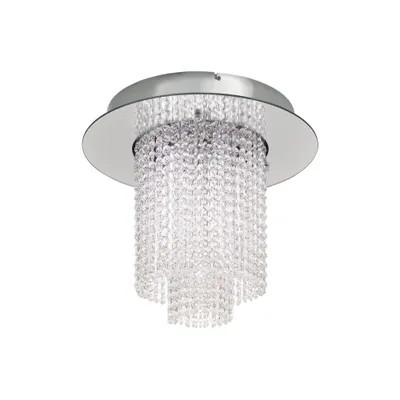 Produktbild von EGLO Vilalones, 10 Glühbirne(n), LED, 3000 K, 5500 lm, Chrom, Transparent