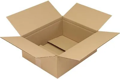 Image de Carton pliable à 1 cannelure dimensions 400x330x160mm qualité 1.30 C brun brun