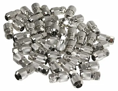 Produktbild von PURELINK F-Stecker, 6,8...7 mm, 50 Stück