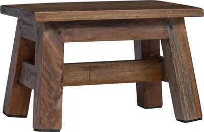Zdjęcie produktu dla vidaXL Stołek naturalny 30 x 20 x 20 cm Drewno mahoniowe