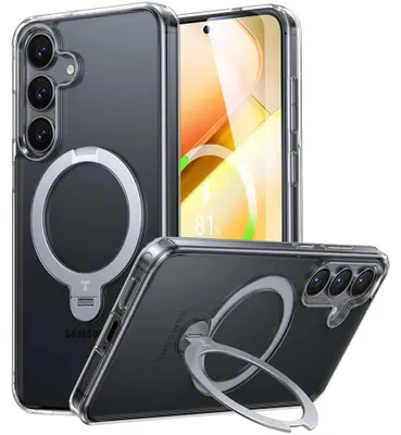Zdjęcie produktu dla Etui Torras Ostand Spin Samsung Galaxy S25 Plus - przezroczyste (Clear)