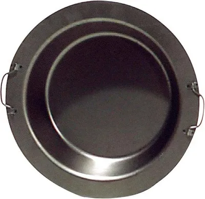 Image de Grand plateau pour brasero en acier inoxydable, Ø 44 cm