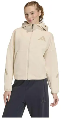 Produktbild von Hoodie Adidas Chaqueta con capucha adidas Z.N.E. beige mujer für Damen