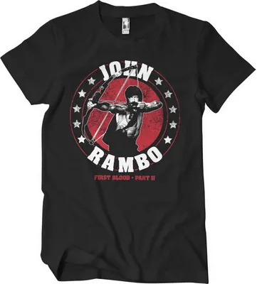 Produktbild von John Rambo BOW T-Shirt - XX-Large  - Black