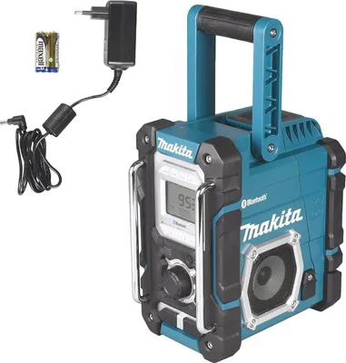 Produktbild von Makita DMR108N, Tragbar, Digital, AM, FM, 87,5 - 108 MHz, 522 - 1710 kHz, LCD