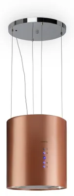 Obrázok produktu pre Klarstein digestor, voľne zavesený ostrovný digestor, prietok vzduchu 583 m³/h, digestor s odsávaním/recirkuláciou vzduchu na montáž na strop, moderný digestor s 3 stupňami, filter s aktívnym uhlím, ostrovný digestor na strop
