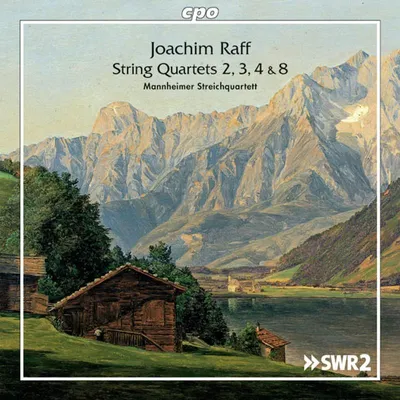 Obrázok produktu pre Joachim Raff (1822-1882): Sláčikové kvartetá č. 2-4, 8 - CPO - (CD / S)