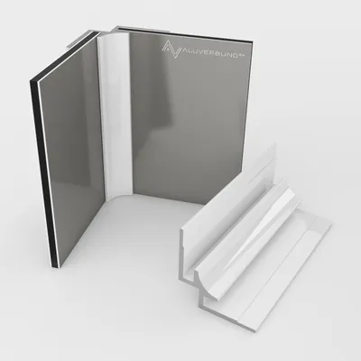 Produktbild von 200cm Inneneckprofil für 3 mm Platten Weiß RAL9016