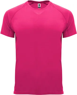 Immagine prodotto di Roly Sport CA0407 | T-shirt Bahrain con maniche raglan - Colore: Rosette 78 - Taglia: XL