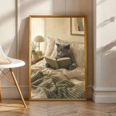 Britisch-Kurzhaar-Katze, Katzenposter, Produktansicht 1