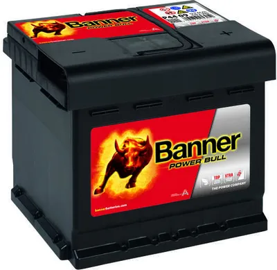 Produktbild von Banner P4409 Power Bull 12V 44Ah 420A Autobatterie