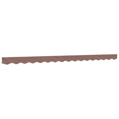 Image de vidaXL Lambrequin de store marron 4 m