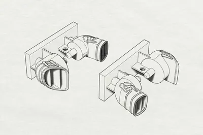 Produktbild von Brengun BRL72183 - 1:72 AV8B Nozzles - Neu