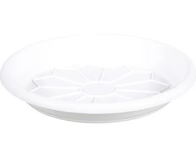 Obrázek produktu pro Podmiska pod květináč plastová Naxos Ø 37 cm bílá