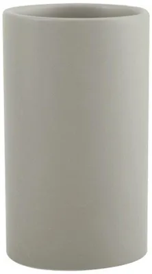 Produktbild von Spirella Zahnputzbecher Zahnbürstenhalter Keramik "Tube" 7x11,5 cm Taupe Matt