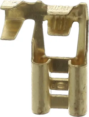 Produktbild von Flachkabelschuh, weiblich, 6,35 mm x 0,8 mm, 1 bis 2,5 mm², 100 Stück