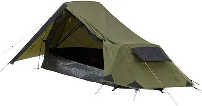 Produktbild von Unyqoos® Richmond 1 Tunnelzelt – 1–2 Personen Trekkingzelt, ultraleicht & wasserdicht, 270×180×75 cm, 3000 g, Packmaß Ø13×1700 cm, 3000 mm Polyurethanbeschichtet