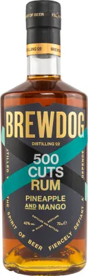Produktbild von BrewDog 500 Cuts Pineapple & Mango 700ml 40% Vol.