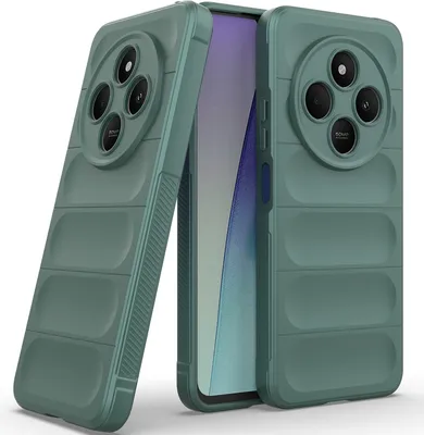 Obrázek produktu pro Pouzdro pro Xiaomi Redmi 14C Měkké TPU Silikonové Nárazuvzdorné Ochranné Pouzdro zelené