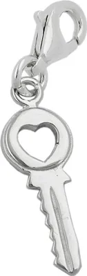 Produktbild von Anhänger Charm Charms Einhänger Schlüssel aus 925 Silber Damen Silberanhänger