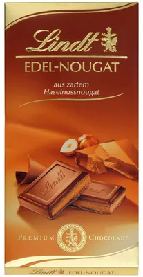 Productafbeelding van Lindt Edel-Nougat, 100 gram