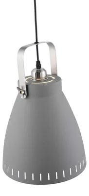Obrázok produktu pre EVA Leuchten Direkt Pendelleuchte, grau 1xE27 60W Innenleuchte, IP20