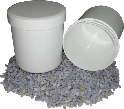 Produktbild von 10 Salbendose  Kunststoffdosen 500 g 625 ml Deckel weiß