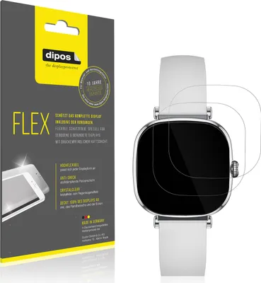 Produktbild von 2x Schutzfolie für Marsyu KW269B Folie, 100% Displayabdeckung, dipos Flex