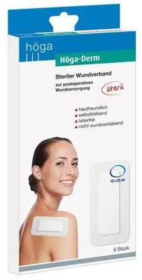 Obrázek produktu pro Höga-Derm sterilní obvaz na rány 100x200 mm 5 ks