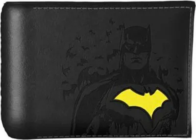Produktbild von Batman Premium Brieftasche Schwarz  Schwarz One Size