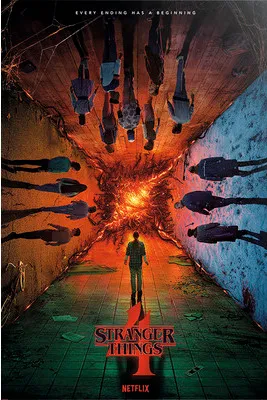 Produktbild von Maxiposter Stranger Things II 61x91,5 cm