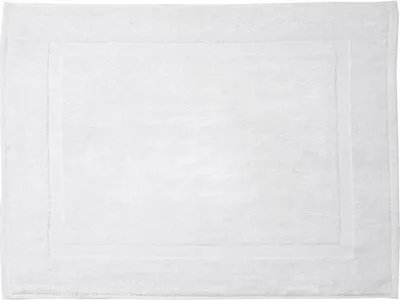 Produktbild von Hotelmatte Deluxe Weiß 50 x 70 cm Weiß