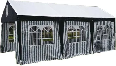 Produktbild von TrendLine Ersatzdach zu Großraumzelt 300 x 600 cm grün-weiß