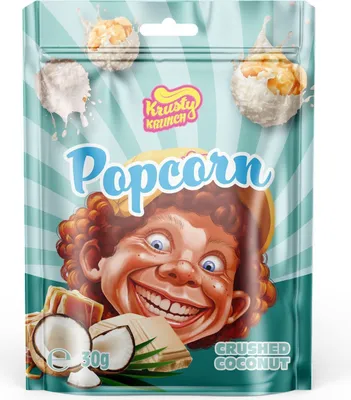 Produktbild von Krusty Krunch Popcorn Crushed Coconut 30g